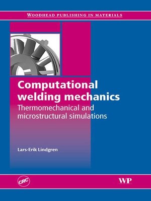 cover image of Computational Welding Mechanics
